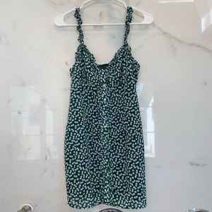 New Sundae Muse Green Floral Summer Dress!